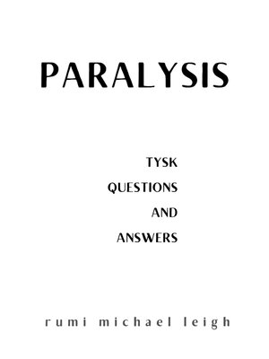 cover image of Paralysis